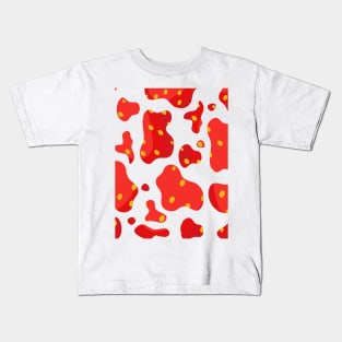 Strawberry Cow Pattern Kids T-Shirt